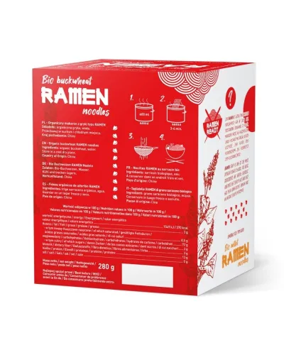 Bio Ramen Makaron Gryczany 280 g