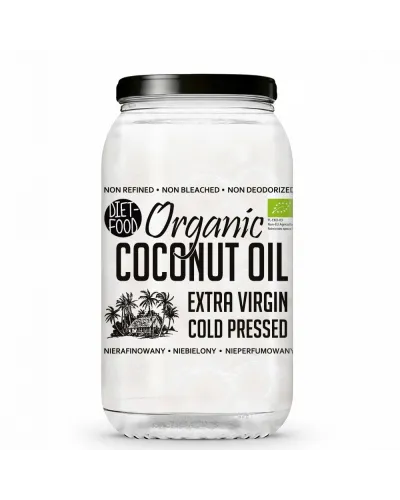 Bio Olej Kokosowy Nierafinowany Extra Virgin 1000 ml