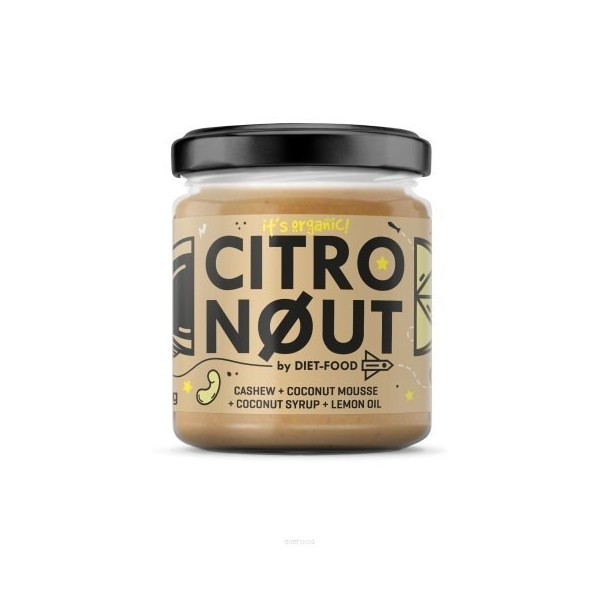 Bio Krem Orzechowo-Cytrynowy 200 g
