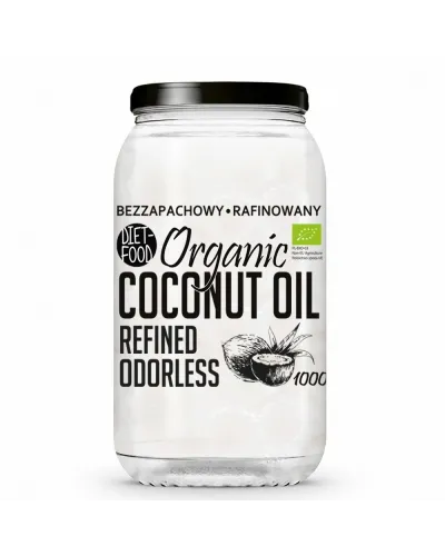 Bio Olej Kokosowy Rafinowany 1000 ml