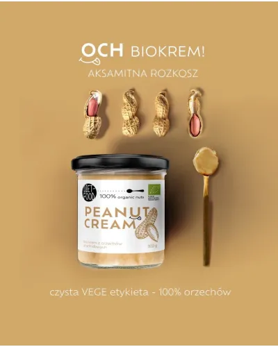 Bio Krem z Orzechów Arachidowych 300 g
