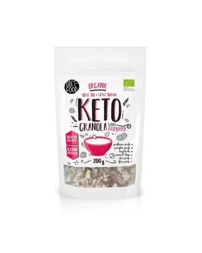 Bio Granola Keto Malina 200 g
