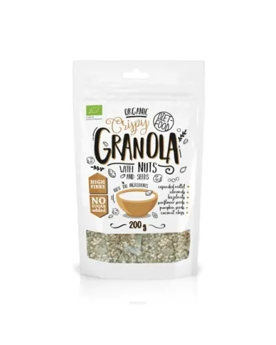 Bio Granola z Orzechami 200 g