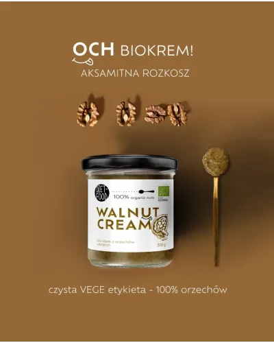 Bio Krem z Orzechów Włoskich 300 g