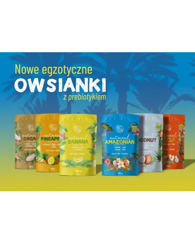Bio Owsianka Amazońska z Prebiotykiem 200 g