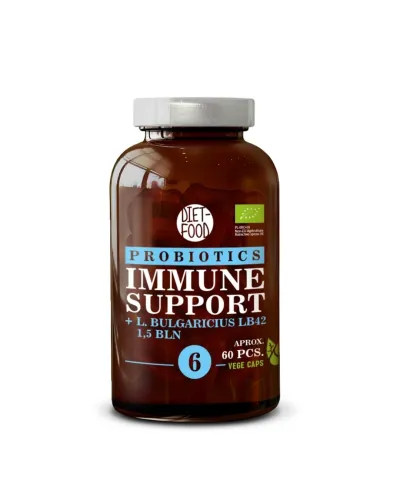Probiotyk Nr 6. Bio Immune Support 18 g - ok. 60 kaps.