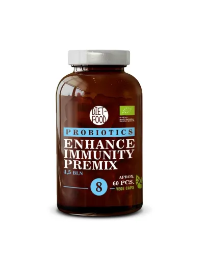Probiotyk Nr 8. Bio Enhance Immunity Premix 27 g - ok. 60 kaps.