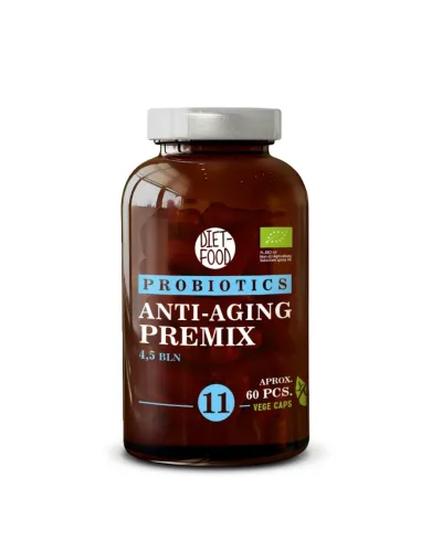 Probiotyk Nr 11. Bio Anti Ageing Premix 27 g - ok. 60 kaps.