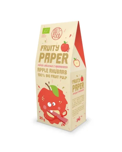 Bio Papier Jabłko z Rabarbarem 25 g