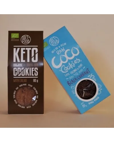 Bio Ciasteczka Keto Kakao 80 g