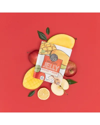 Bio Żelki Owocowe - Mango i Jabłko 50 g