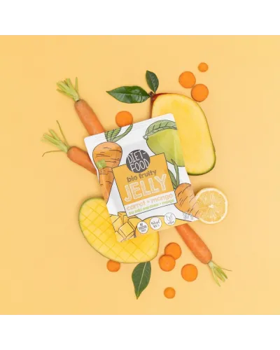 Bio Żelki Owocowe - Marchew i Mango 50 g