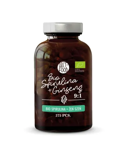 Bio Spirulina z Żeń Szeniem 150 g