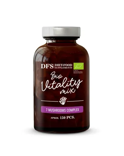 Bio Vitality - kompleks 7 grzybów witalnych 45 g - ok. 150 szt.