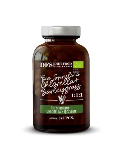 Bio Spirulina + Bio Chlorella + Bio Barley Grass 150 g
