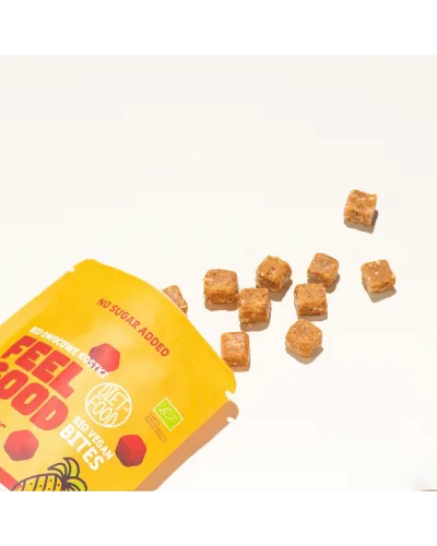 Bio Vegan Bites FEEL GOOD owocowe kostki - z prebiotykiem 120 g