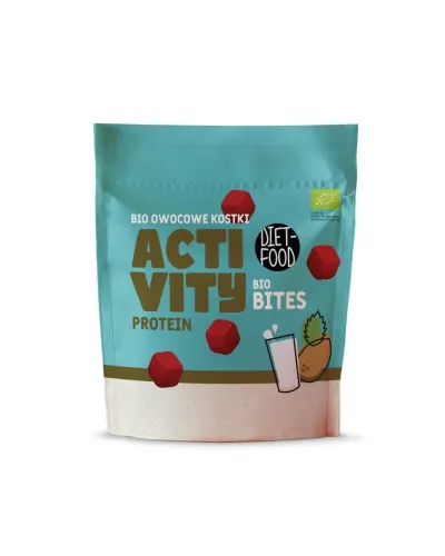 Bio Bites ACTIVITY owocowe kostki - z białkiem 120 g