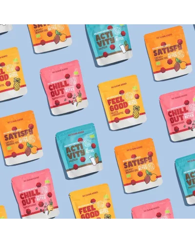 Bio Bites ACTIVITY owocowe kostki - z białkiem 120 g