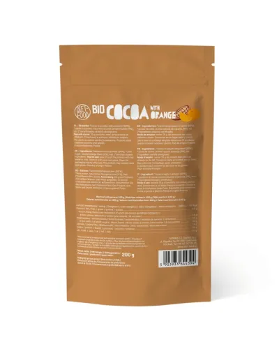 Bio Kakao o smaku pomarańczowym 200 g