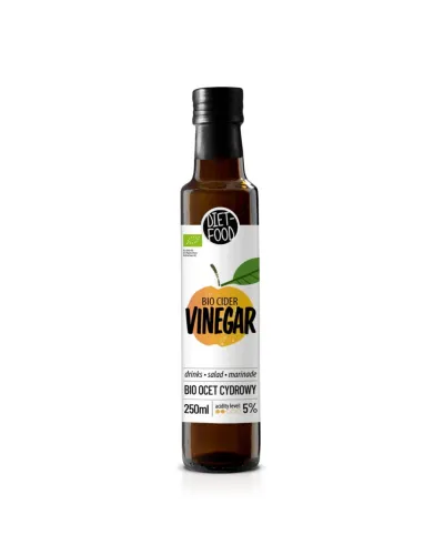 Bio Ocet Jabłkowy - Cydrowy 5% 250 ml