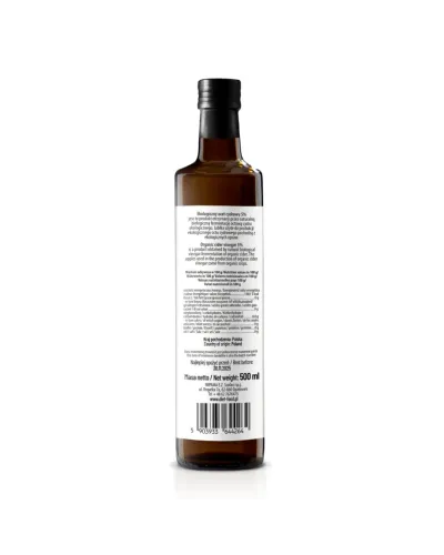 Bio Ocet Jabłkowy - Cydrowy 5% 500 ml