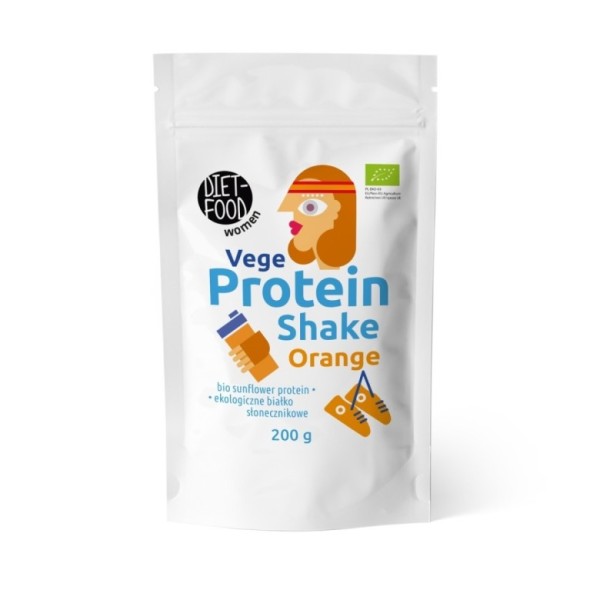 Bio Vege Shake Białkowy - pomarańczowy 200 g
