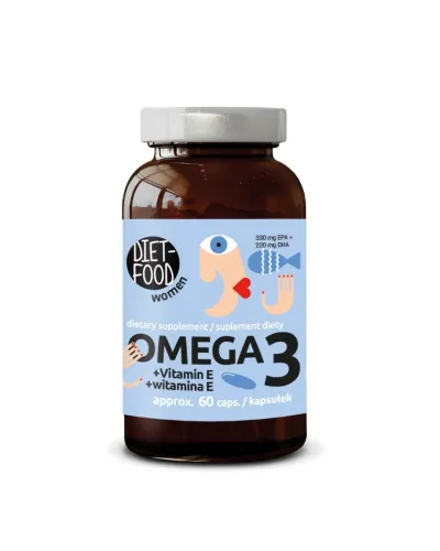 Omega 3 + witamina E 60,3 g - ok. 60 kaps.