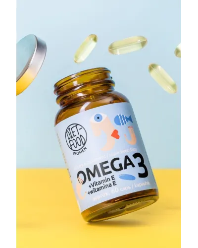 Omega 3 + witamina E 60,3 g - ok. 60 kaps.