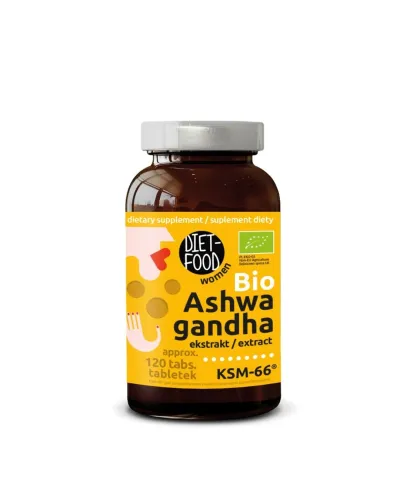 Bio Ashwagandha KSM-66 36 g - ok. 120 tab.
