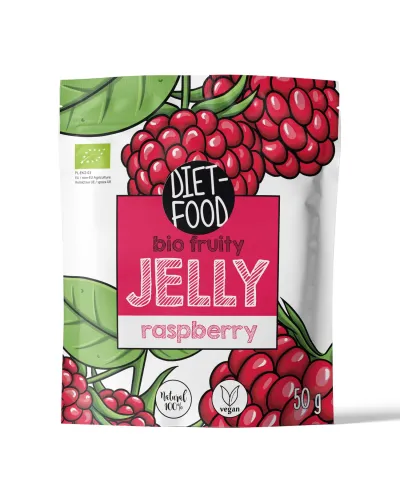 Bio Żelki Owocowe Malina 50 g