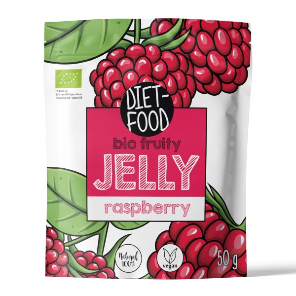Bio Żelki Owocowe Malina 50 g