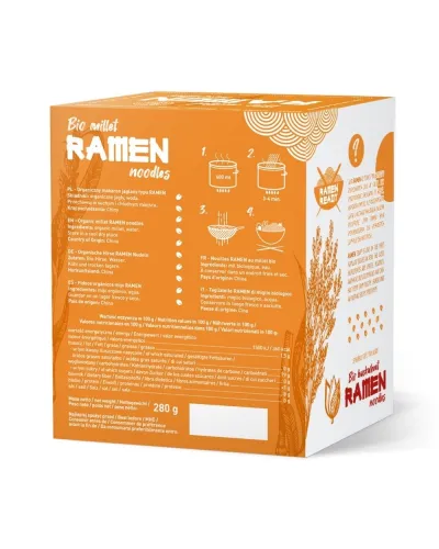 Bio Ramen Makaron Jaglany 280 g