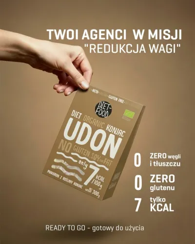 Bio Makaron Shirataki Konjac Udon 385 g