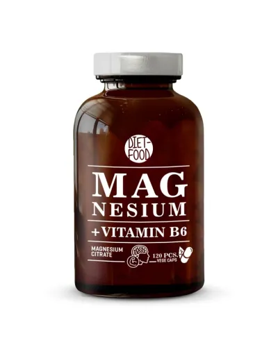 Magnez + witamina B6 120 tabl. 100g