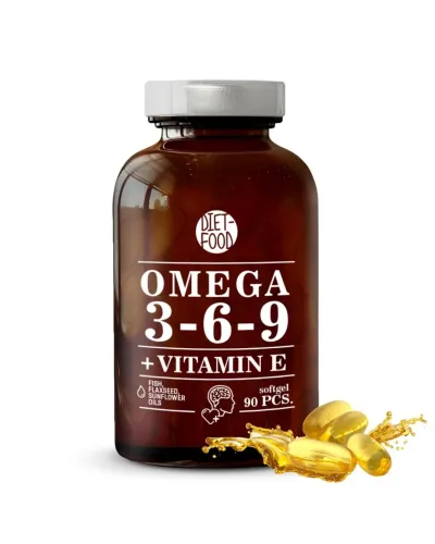 Omega 369 + wit.E 90g - 90 kaps.
