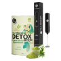 Zestaw Bio Matcha Detox Boom 300 g + MILK FROTHER - Elektryczny Spieniacz