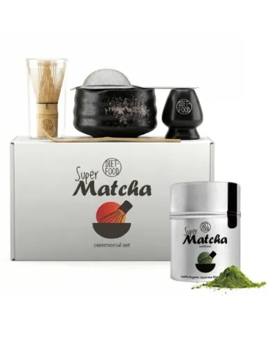 Matcha Ceremonial Set + Bio Super Matcha Traditional 40 g