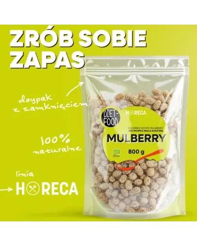 Bio Morwa Biała Suszona 800 g