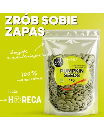Bio Pestki Dyni Łuskane 1 kg