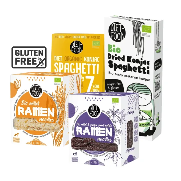GLUTEN FREE - Zestaw Bio Makaronów