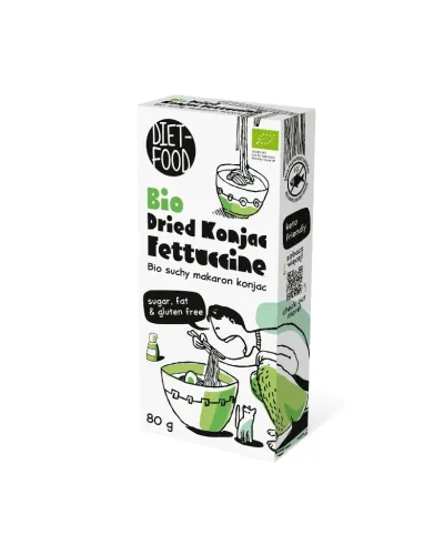 Bio Suchy Makaron Shirataki Konjac Fettucine 80 g