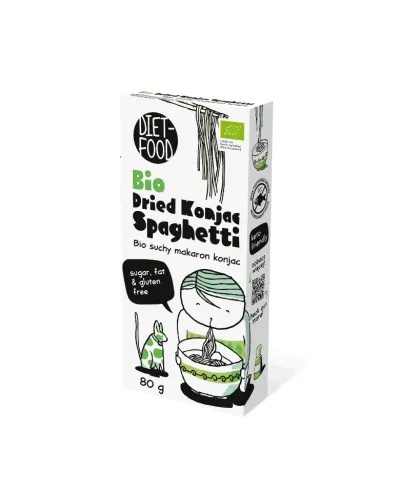 Bio Suchy Makaron Shirataki Konjac Spaghetti 80 g