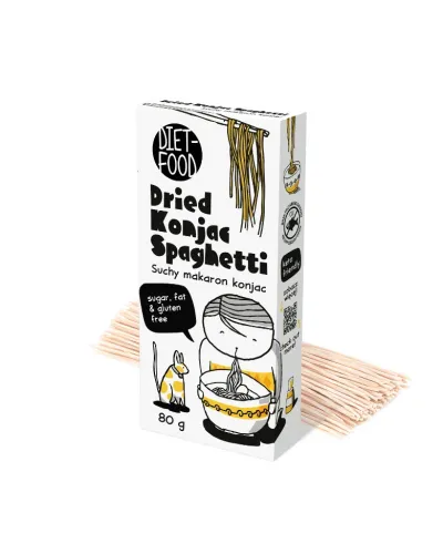 Suchy Makaron Shirataki Konjac Spaghetti 80 g