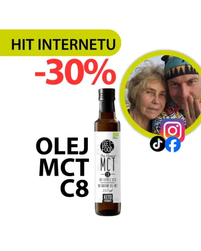 Bio olej kokosowy MCT C8 250 ml