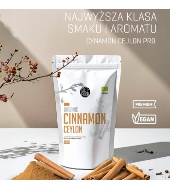 Bio Cynamon Cejloński DIET-FOOD – prawdziwy smak i bezpieczeństwo